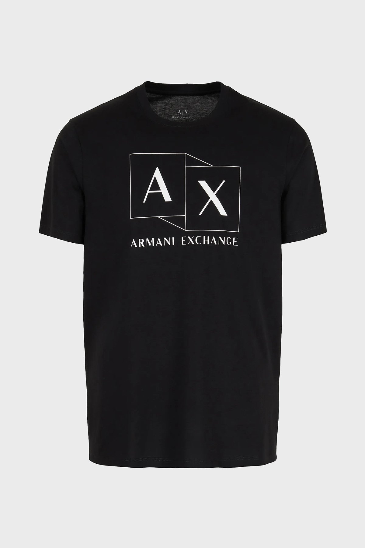 Armani Exchange Pamuklu Regular Fit Bisiklet Yaka Erkek T