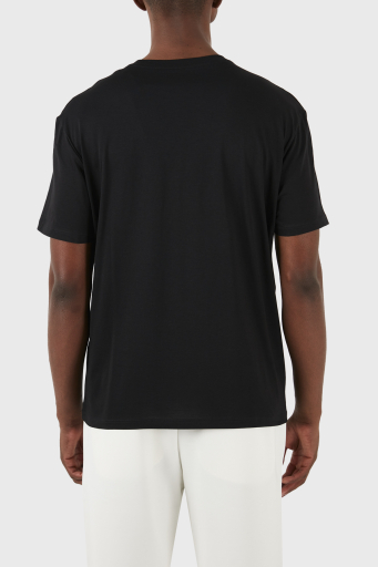 Armani Exchange Pamuklu Regular Fit Bisiklet Yaka Erkek T Shirt 3DZTAF ZJA5Z 1200 SİYAH - 10