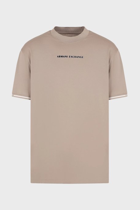 Armani Exchange Pamuklu Regular Fit Bisiklet Yaka Erkek T Shirt 6DZTJB ZJ9AZ 17AC GRİ - 4