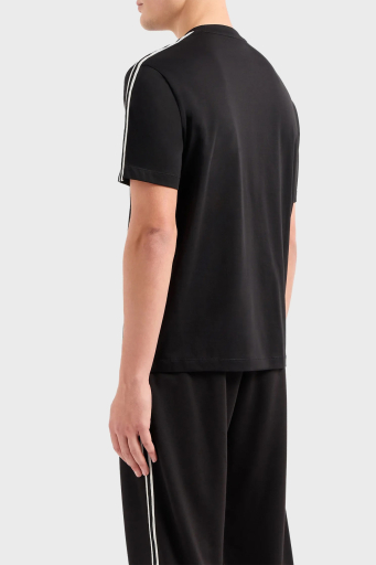 Armani Exchange Pamuklu Regular Fit Bisiklet Yaka Erkek T Shirt 8NZTSG ZJ9AZ 1200 SİYAH - 7