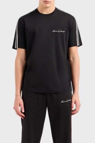 Armani Exchange Pamuklu Regular Fit Bisiklet Yaka Erkek T