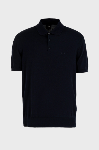 Armani Exchange Pamuklu Regular Fit Düğmeli Erkek Polo Yaka T Shirt 8NZF5D ZM3JZ 1510 LACİVERT - 4