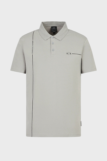 Armani Exchange Pamuklu Regular Fit Erkek Polo T Shirt 3RZFBB ZJCDZ 1913 GRİ - 4