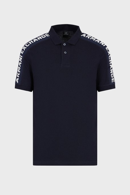 Armani Exchange Pamuklu Regular Fit Erkek Polo Yaka T Shirt 3DZFLA ZJM5Z 1583 LACİVERT - 4