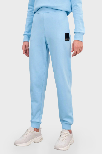 Armani Exchange Pamuklu Regular Fit Jogger Bayan Pantolon 3DYP91 YJFDZ 15DD MAVİ - 5