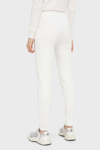 Armani Exchange Pamuklu Regular Fit Jogger Spor Bayan Pantolon 3DYP76 YJFFZ 1125 BEYAZ - 7