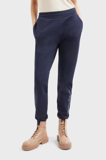 Armani Exchange Pamuklu Regular Fit Jogger Spor Bayan Pantolon 3DYP76 YJFFZ 1593 LACİVERT - 5