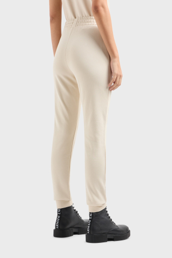 Armani Exchange Pamuklu Regular Fit Jogger Spor Bayan Pantolon 3DYP76 YJFFZ 1787 BEJ - 8