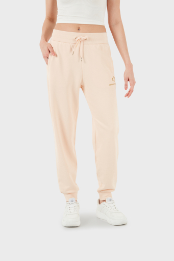 Armani Exchange Pamuklu Regular Fit Jogger Spor Bayan Pantolon 3DYPAG YJ68Z 14BD PUDRA - 3