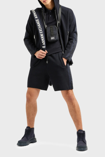 Armani Exchange Pamuklu Regular Fit Kapüşonlu Erkek Ceket 3DZGLA ZJLGZ 1583 LACİVERT - 7