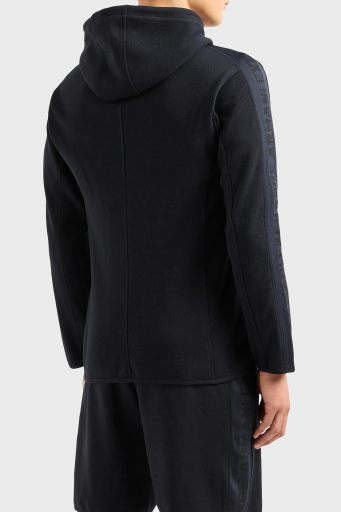 Armani Exchange Pamuklu Regular Fit Kapüşonlu Erkek Ceket 3DZGLA ZJLGZ 1583 LACİVERT - 8