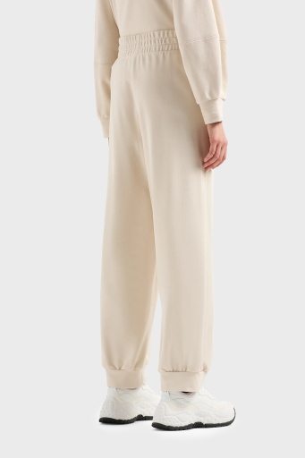 Armani Exchange Pamuklu Relaxed Fit Jogger Spor Bayan Pantolon 3DYP70 YJFFZ 1787 BEJ - 7