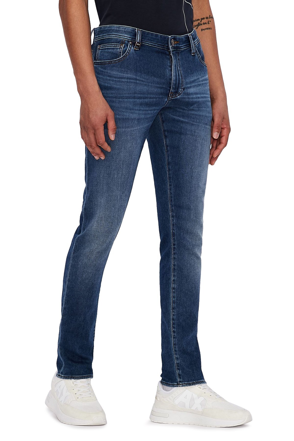 Armani Exchange J14 Jeans Erkek Kot Pantolon 3KZJ14 Z1FNZ 1500 MAVİ
