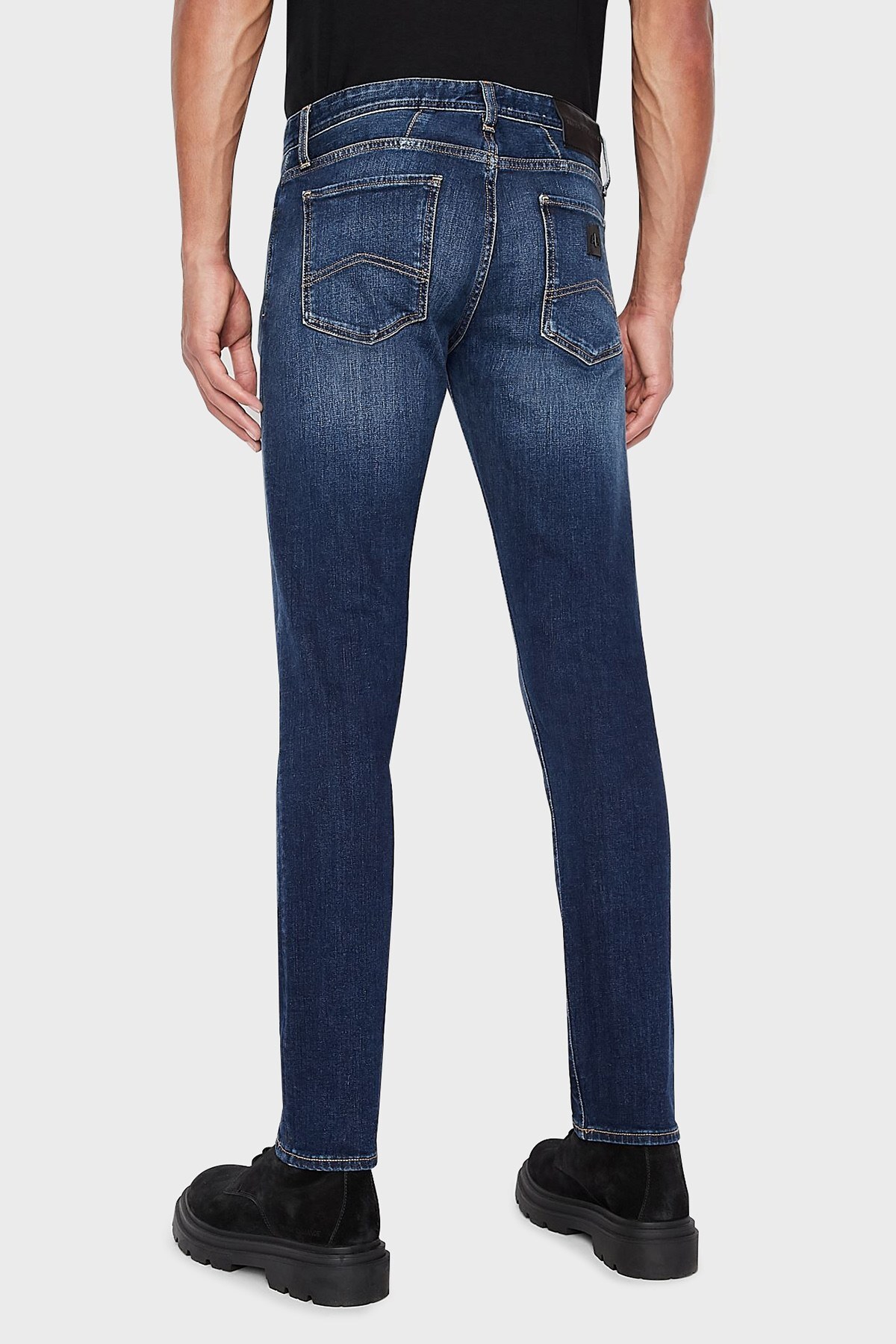 Armani Exchange Pamuklu Skinny Fit J14 Jeans Erkek Kot Pantolon 6KZJ14 Z1P3Z 1500 LACİVERT
