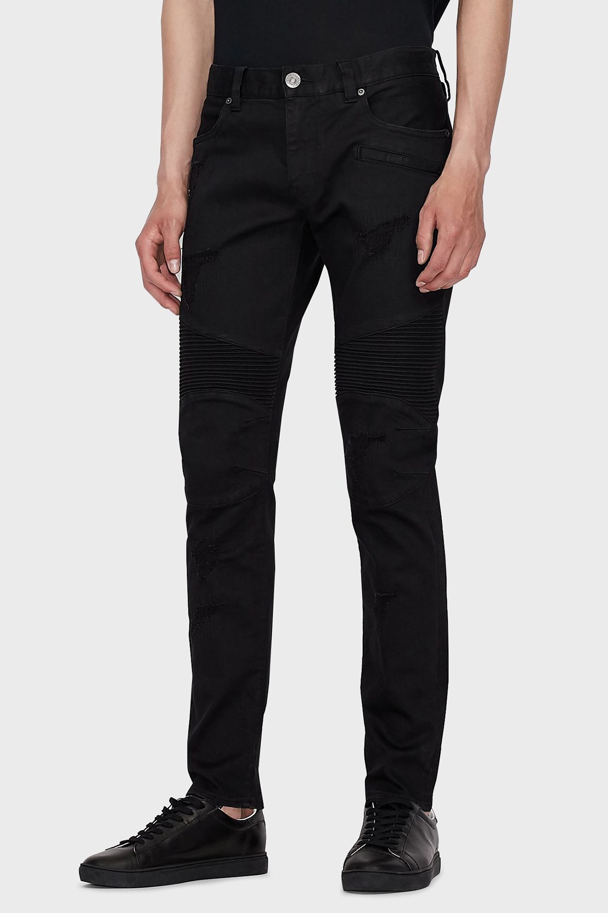 Armani Exchange Pamuklu Skinny Fit J27 Jeans Erkek Kot Pantolon 6KZJ27 Z1AAZ 1200 SİYAH