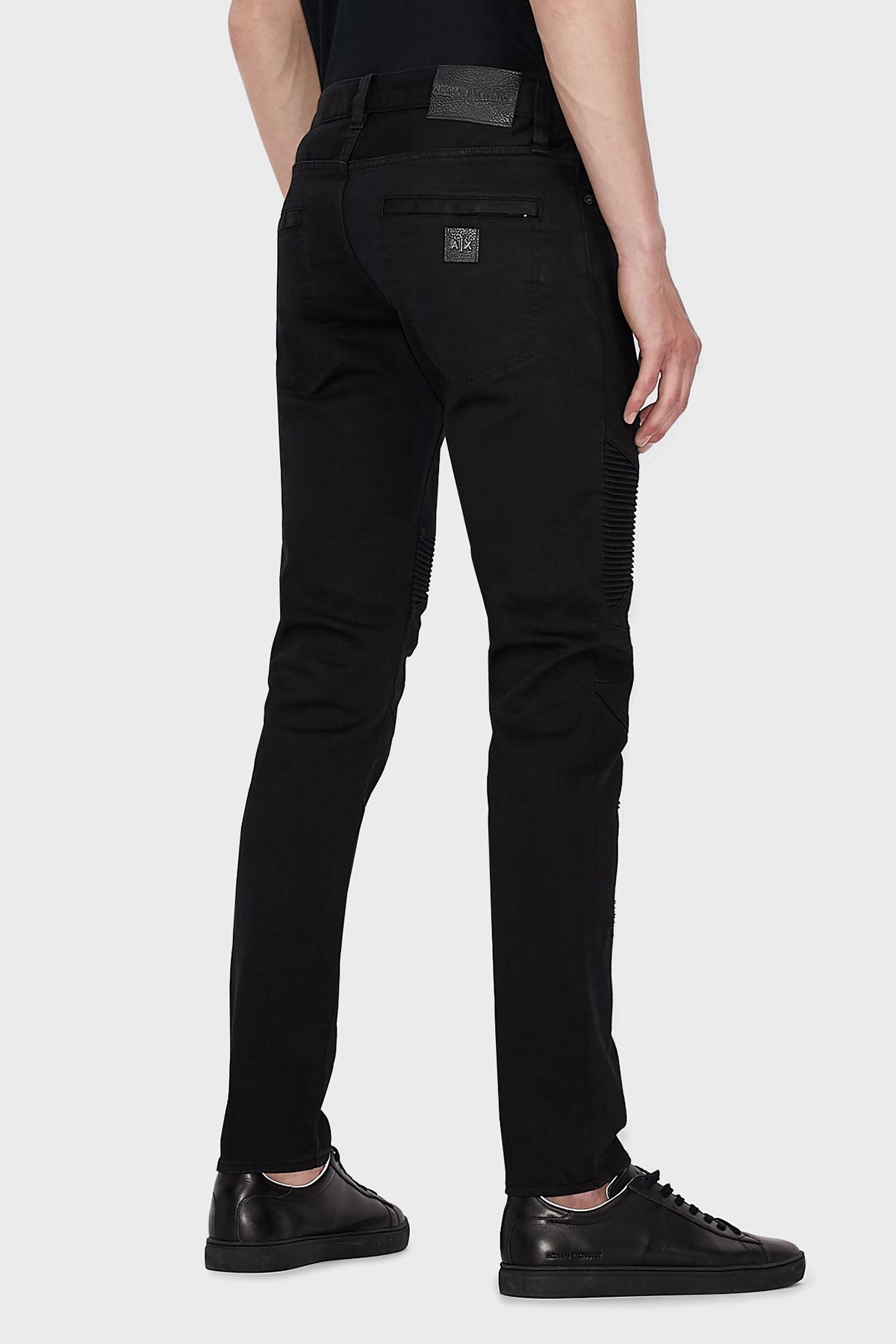 Armani Exchange Pamuklu Skinny Fit J27 Jeans Erkek Kot Pantolon 6KZJ27 Z1AAZ 1200 SİYAH