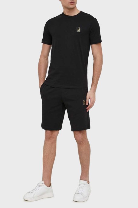 Armani Exchange Pamuklu Regular Fit Bisiklet Yaka Erkek T Shirt 8NZTPR ZJH4Z 1200 SİYAH - 2