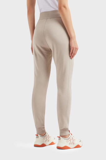 Armani Exchange Pamuklu Slim Fit Jogger Spor Bayan Pantolon 3DYP71 YJEBZ 1786 BEJ - 2