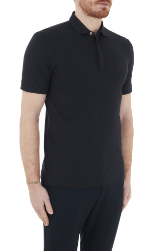 Armani Exchange Pamuklu T Shirt Erkek Polo 8NZF91 ZJ81Z 1510 LACİVERT - 3