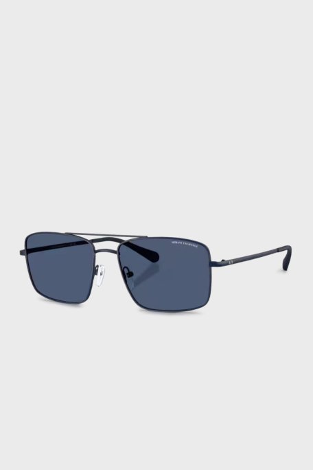 Armani Exchange Pilot Güneş Erkek Gözlük 0AX2054S 609980 57 Mat Mavi-Koyu Mavi - 2