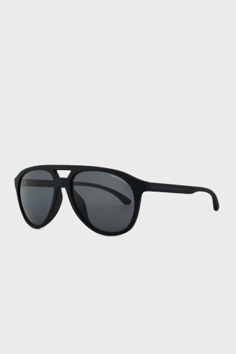 Armani Exchange Pilot Güneş Erkek Gözlük 0AX4156SU 8078T3 59 Mat Siyah-Gri Polarize - 1