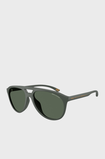 Armani Exchange Pilot Güneş Erkek Gözlük 0AX4156SU 837771 59 Mat Koyu Yeşil-Koyu Yeşil - 1