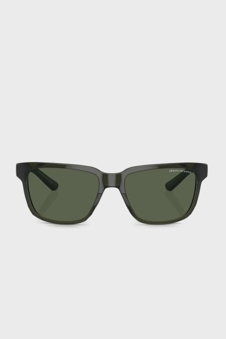 Armani Exchange Polarize Erkek Gözlük 0AX4026S 83419A 56 Parlak Şeffaf Yeşil-Koyu Yeşil - 2