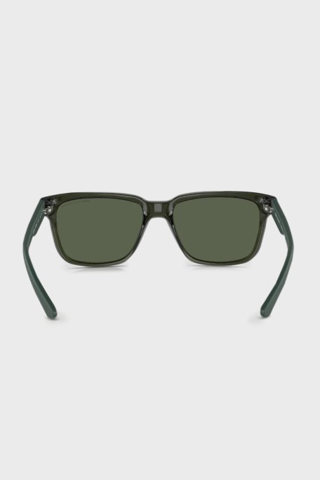 Armani Exchange Polarize Erkek Gözlük 0AX4026S 83419A 56 Parlak Şeffaf Yeşil-Koyu Yeşil - 4