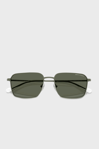 Armani Exchange Polikarbon Dikdörtgen Güneş Erkek Gözlük 0AX2053S 612471 57 Mat Yeşil-Koyu Yeşil - 2