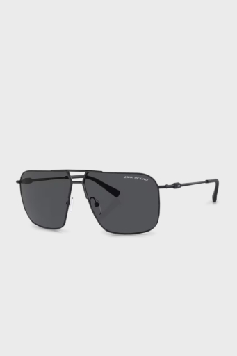 Armani Exchange Polikarbon Güneş Erkek Gözlük 0AX2050S 600087 60 Mat Siyah-Koyu Gri - 3