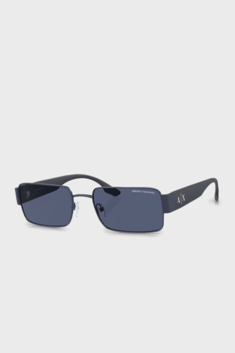 Armani Exchange Polikarbon Güneş Erkek Gözlük 0AX2052S 609980 57 Mat Mavi-Koyu Mavi - 1