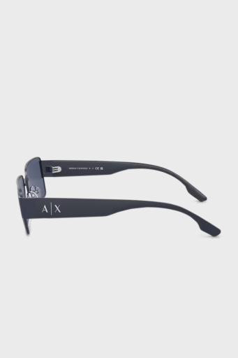 Armani Exchange Polikarbon Güneş Erkek Gözlük 0AX2052S 609980 57 Mat Mavi-Koyu Mavi - 4