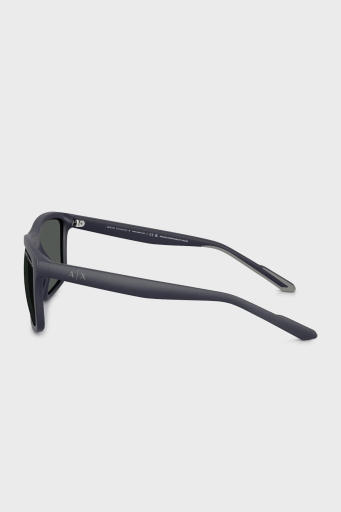 Armani Exchange Polikarbon Güneş Erkek Gözlük 0AX4149SU 610587 56 Mat Koyu Mavi - 3