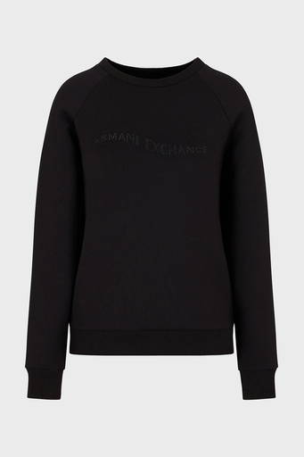 Armani Exchange Regular Fit Bisiklet Yaka Bayan Sweat 6DYM55 YJFPZ 1200 SİYAH - 4