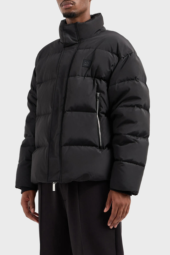 Armani Exchange Regular Fit Dik Yaka Erkek Mont XM000032 AF10323 UC001 SİYAH - 5