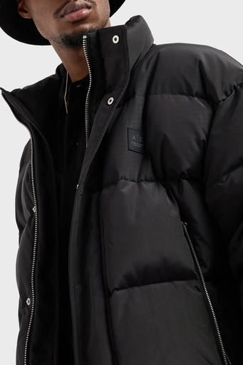 Armani Exchange Regular Fit Dik Yaka Erkek Mont XM000032 AF10323 UC001 SİYAH - 8