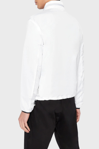 Armani Exchange Regular Fit Dik Yaka Mevsimlik Erkek Mont 8NZB07 ZNWFZ 1100 BEYAZ - 8