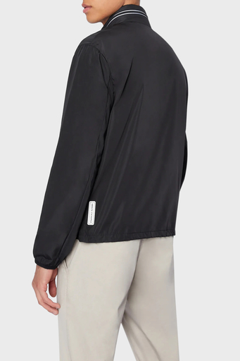 Armani Exchange Regular Fit Dik Yaka Mevsimlik Erkek Mont 8NZB07 ZNWFZ 1200 SİYAH - 7