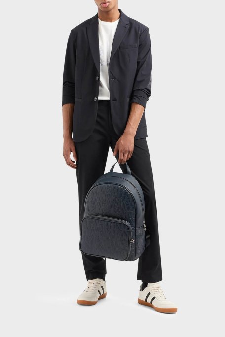 Armani Exchange Regular Fit Düğmeli Blazer Erkek Ceket 8NZG49 ZNYZZ 1583 LACİVERT - 2