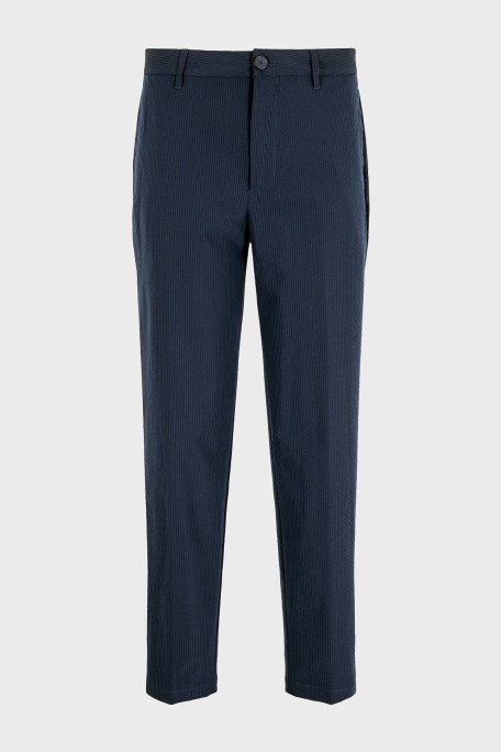 Armani Exchange Regular Fit Gofre Klasik Erkek Pantolon 3DZP51 ZN1AZ 15BA LACİVERT - 5