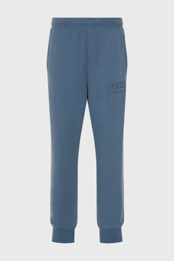 Armani Exchange Regular Fit Jogger Spor Erkek Pantolon 3DZPAA ZJUBZ 45AM MAVİ - 5