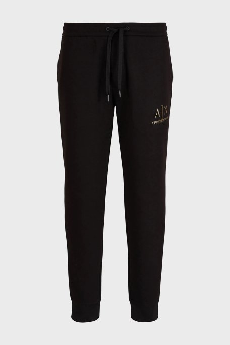 Armani Exchange Regular Fit Jogger Spor Erkek Pantolon 3DZPSA Z9N1Z 1200 SİYAH - 5