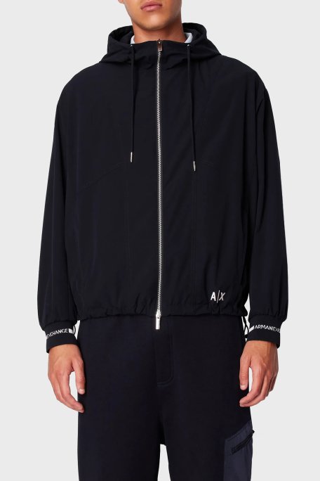 Armani Exchange Regular Fit Kapüşonlu Erkek Ceket 3DZBL9 ZN3FZ 1583 LACİVERT - 1