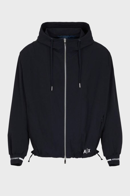 Armani Exchange Regular Fit Kapüşonlu Erkek Ceket 3DZBL9 ZN3FZ 1583 LACİVERT - 5
