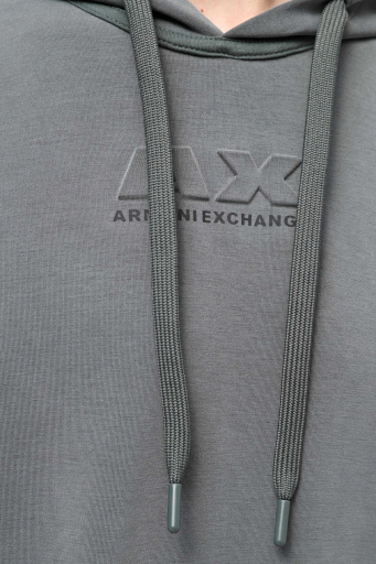 Armani Exchange Regular Fit Kapüşonlu Erkek Sweat 3DZMAB ZJUBZ 1839 HAKİ - 8