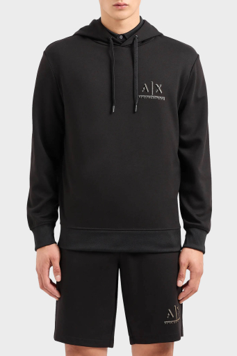 Armani Exchange Regular Fit Kapüşonlu Erkek Sweat 3DZMSB Z9N1Z 1200 SİYAH - 1
