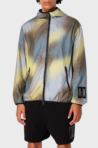 Armani Exchange Regular Fit Kapüşonlu Mevsimlik Erkek Mont 3DZB21 ZNKRZ 7600 SARI - 1