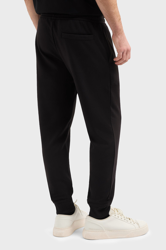 Armani Exchange Regular Fit Ribanalı Paça Logolu Jogger Erkek Pantolon XM000333 AF12269 UC001 SİYAH