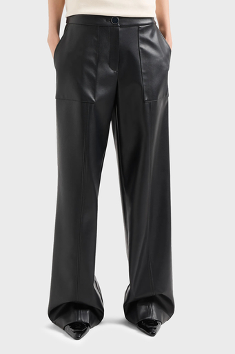 Armani Exchange Regular Fit Yüksek Bel Bayan Pantolon 6DYP23 YNNNZ 1200 SİYAH - 1