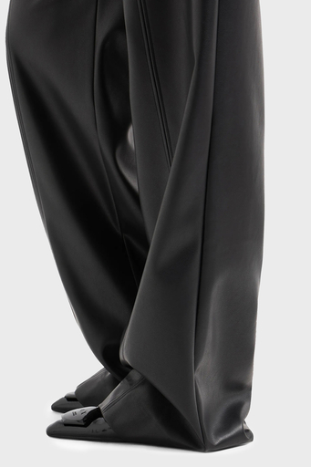 Armani Exchange Regular Fit Yüksek Bel Bayan Pantolon 6DYP23 YNNNZ 1200 SİYAH - 3